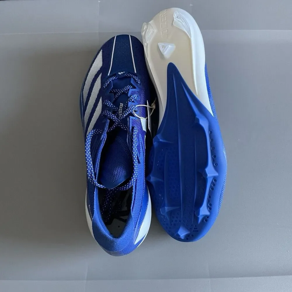 NWT Adidas ADIZERO ELECTRIC Football Cleats Royal Blue IH7449 Men’s Sz 12.5